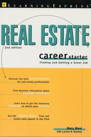 Cover of Real Estate Career Starter