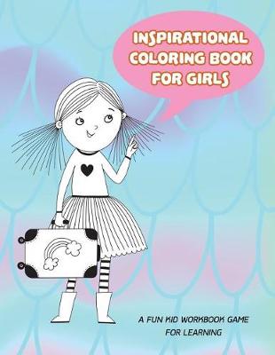 Book cover for Inspirational Coloring Book for Girls