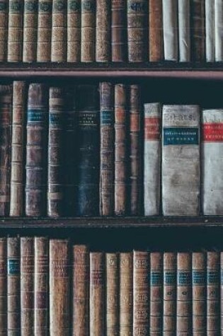 Cover of Aged Books on a Bookcase