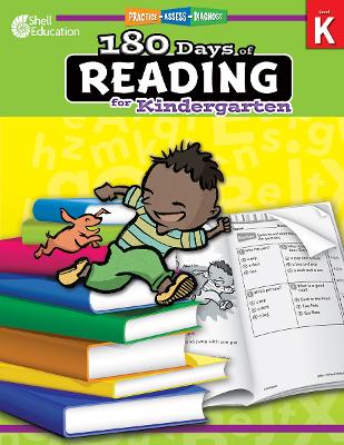 Book cover for 180 Days of Reading for Kindergarten