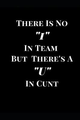 Cover of There Is No I in Team But There's A U in Cunt