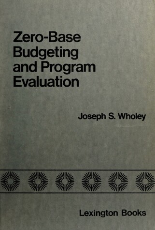 Book cover for Zero-base Budgeting and Programme Evaluation