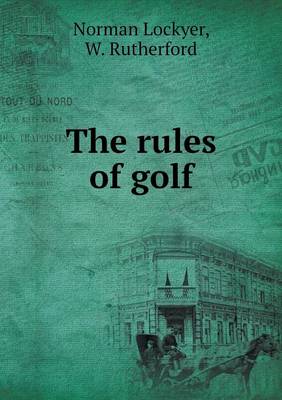 Book cover for The rules of golf