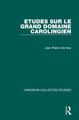 Cover of Etudes sur le grand domaine carolingien