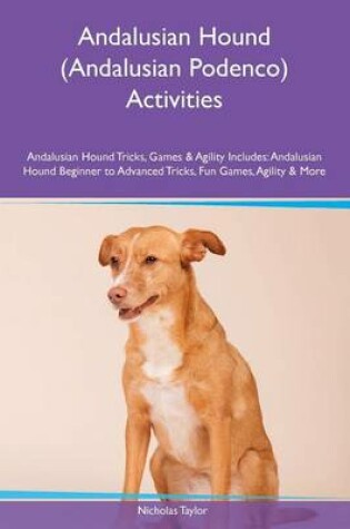 Cover of Andalusian Hound (Andalusian Podenco) Activities Andalusian Hound Tricks, Games & Agility Includes