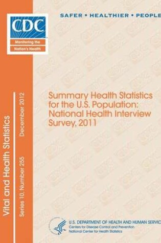 Cover of Vital and Health Statistics Series 10, Number 255