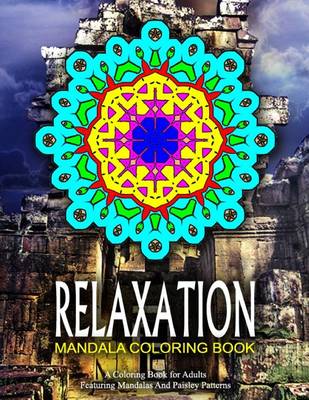 Book cover for RELAXATION MANDALA COLORING BOOK - Vol.4