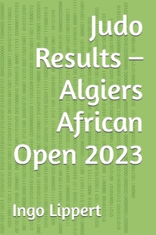 Cover of Judo Results - Algiers African Open 2023