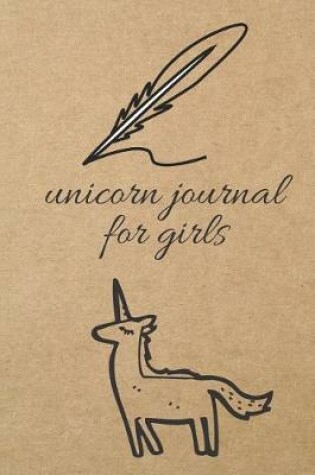 Cover of Unicorn Journal for Girls