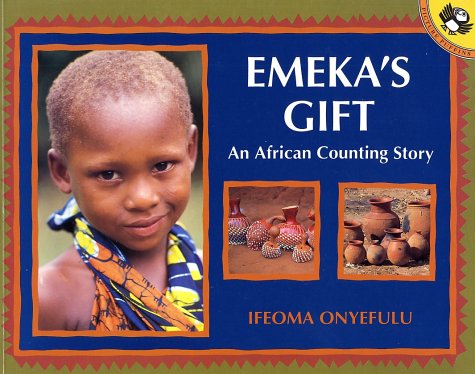 Book cover for Emeka's Gift:an African Counting Book