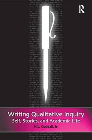 Cover of Writing Qualitative Inquiry