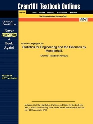 Book cover for Studyguide for Statistics for Engineering and the Sciences by Sincich, Mendenhall &, ISBN 9780131877061