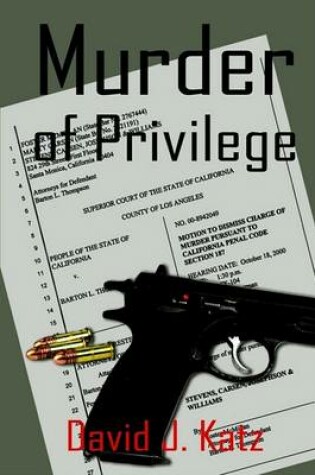 Cover of Murder of Privilege