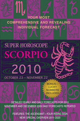 Cover of Scorpio (Super Horoscopes 2010)
