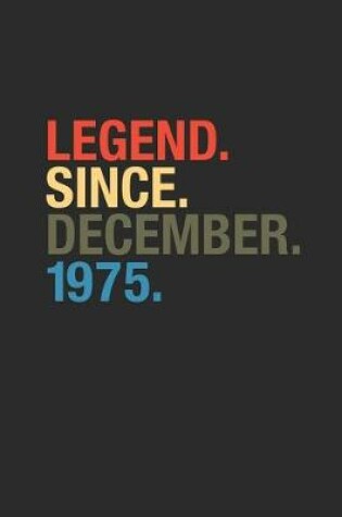 Cover of Legend Since December 1975