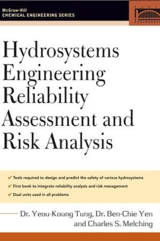 Cover of Hydrosystems Engineering Reliability Assessment and Risk Analysis