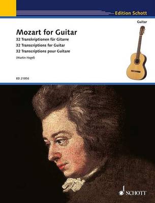 Book cover for Mozart for Guitar