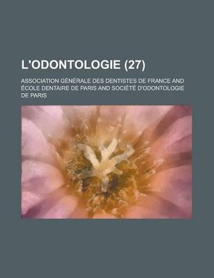 Book cover for L'Odontologie (27 )