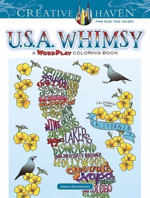 Book cover for Creative Haven U.S.A. Whimsy