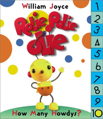 Book cover for Rolie Polie Olie Board Book How Many Howdys?