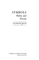 Book cover for Symbols-Public & Private CB