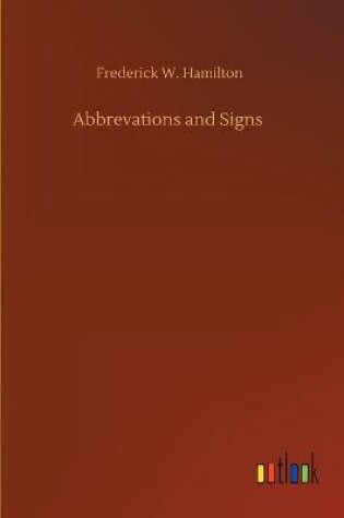 Cover of Abbrevations and Signs