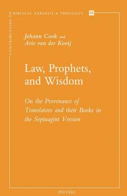 Cover of Law, Prophets, and Wisdom