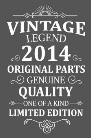 Cover of Vintage Legend 2014 Original Parts