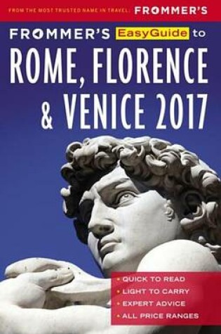 Cover of Frommer's Easyguide to Rome, Florence and Venice 2017