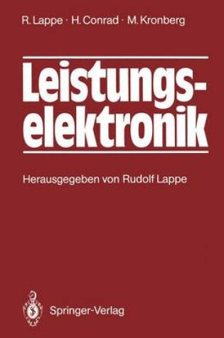 Cover of Leistungselektronik