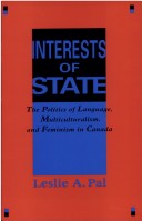 Book cover for Interests of State