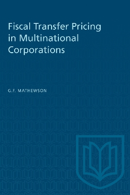 Cover of Fiscal Transfer Pricing in Multinational Corporations