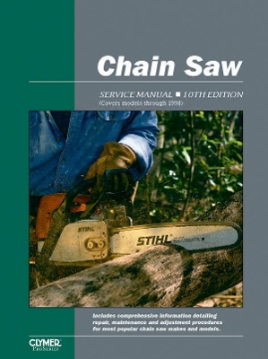 Book cover for Proseries Chain Saw 10th Edition Service Repair Manual