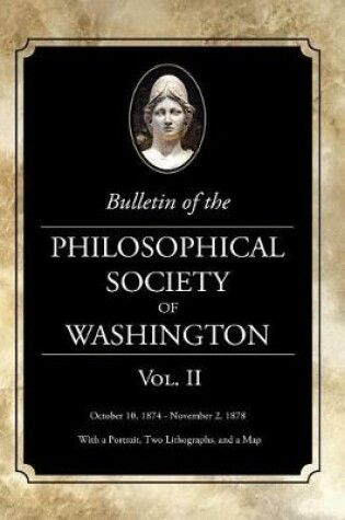 Cover of Bulletin of the Philosophical Society of Washington