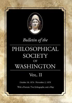 Cover of Bulletin of the Philosophical Society of Washington