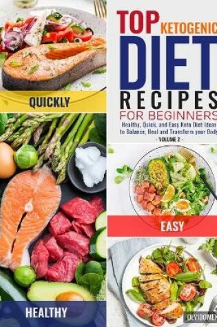 Cover of Top Ketogenic Diet Recipes for Beginners