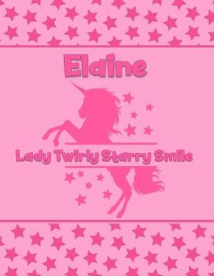 Book cover for Elaine Lady Twirly Starry Smile