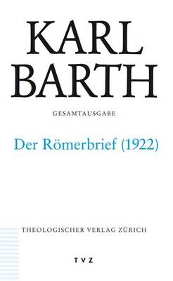 Cover of Karl Barth Gesamtausgabe
