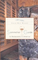 Book cover for Chalk Hill Winery Sommelier Guide to Restaurants in America