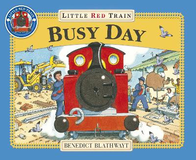 Book cover for Little Red Train: Busy Day