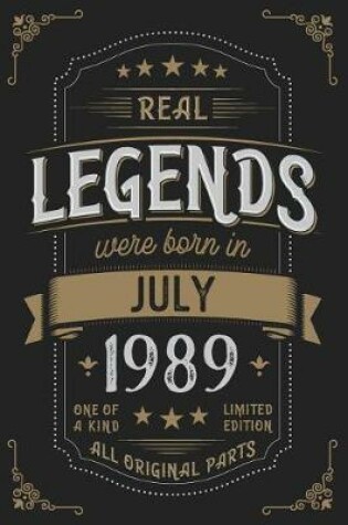 Cover of Real Legends were born in July 1989