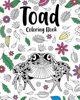 Book cover for Toad Coloring Book