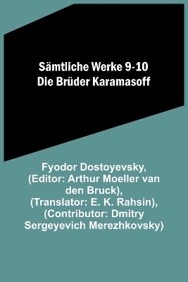 Book cover for Sämtliche Werke 9-10