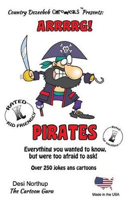 Book cover for Pirates -- Arrrrg ! -- Over 250 Jokes and Cartoons