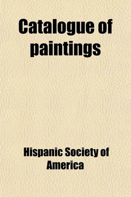 Book cover for Catalogue of Paintings