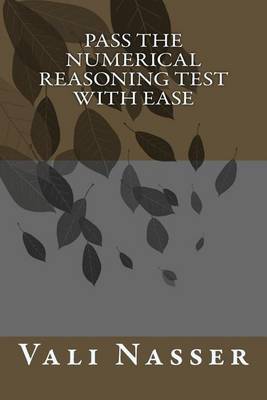 Book cover for Pass the Numerical Reasoning Test with Ease