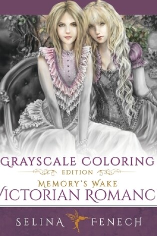 Cover of Memory's Wake Victorian Romance - Grayscale Coloring Edition