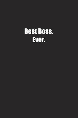 Book cover for Best Boss. Ever.