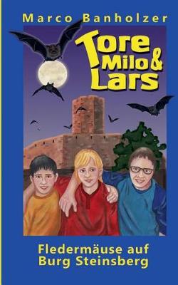 Book cover for Tore, Milo & Lars - Fledermäuse auf Burg Steinsberg