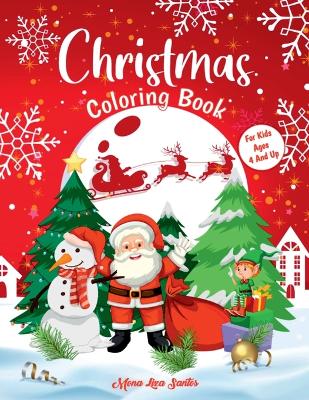 Book cover for Christmas Coloring Book